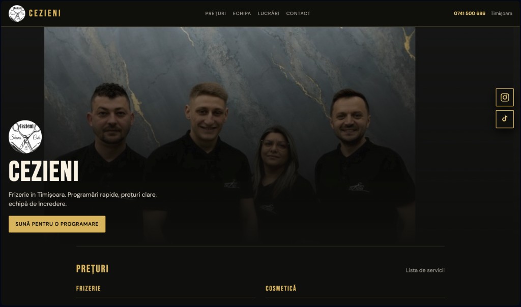 saloncezieni.ro — site CEZIENI Timișoara